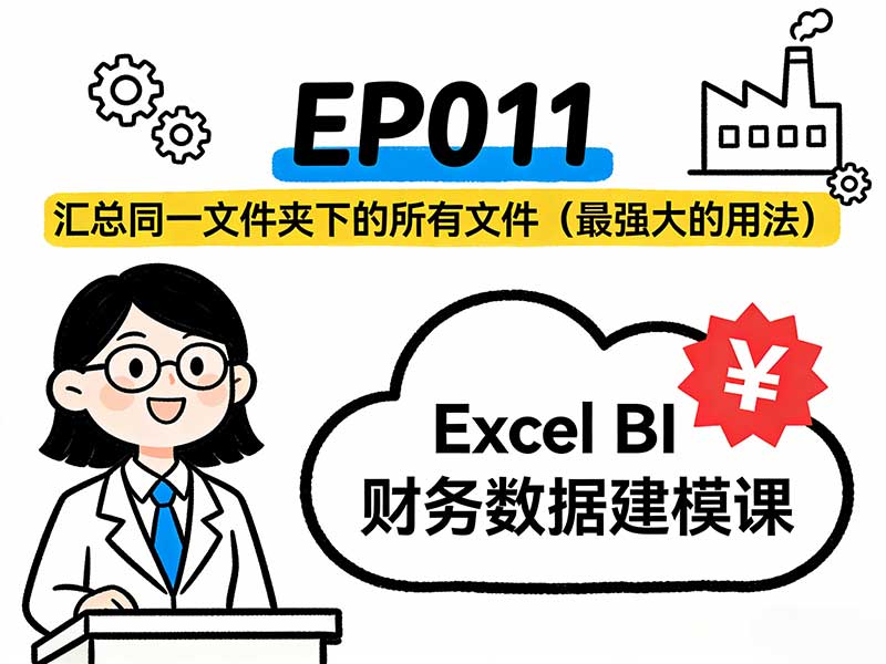 EP011 汇总同一文件夹下的所有文件 - 这是最强大的用法-小微之家 | 汪斌带你开公司 | 老汪洞察