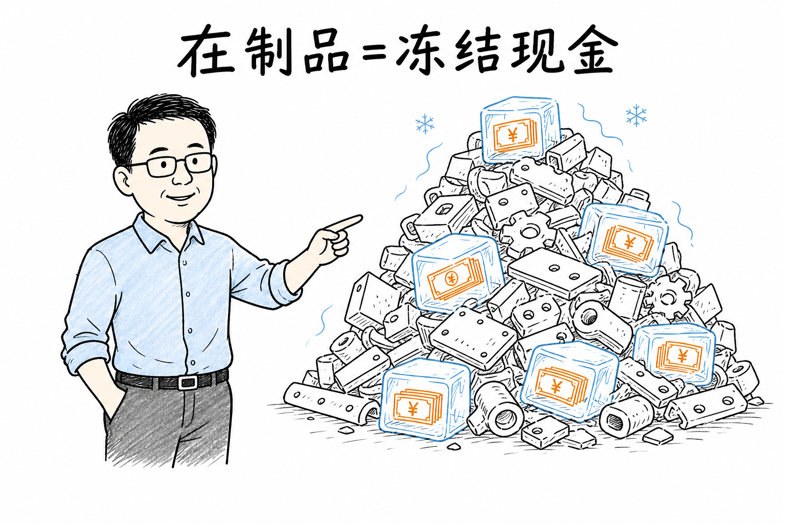 在制品等于冻结现金(IP 讲解)