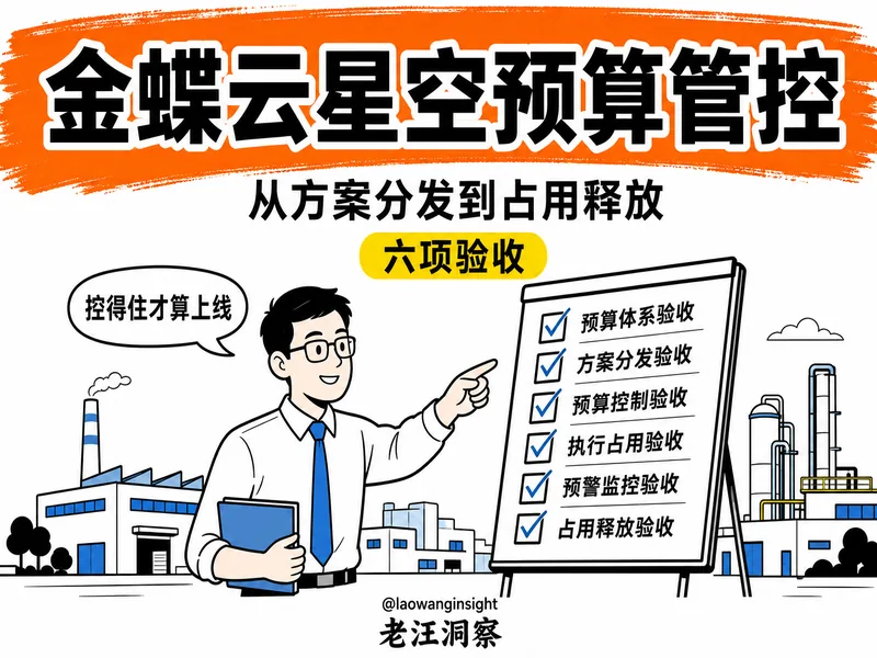 金蝶云星空预算模块管控逻辑全解:从方案模板分发到占用释放-小微之家 | 汪斌带你开公司 | 老汪洞察