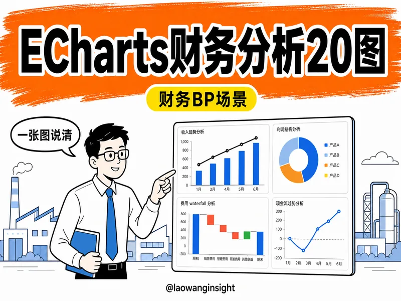 财务BP的20张ECharts图:从毛利瀑布桥到出货日历热力-小微之家 | 汪斌带你开公司 | 老汪洞察