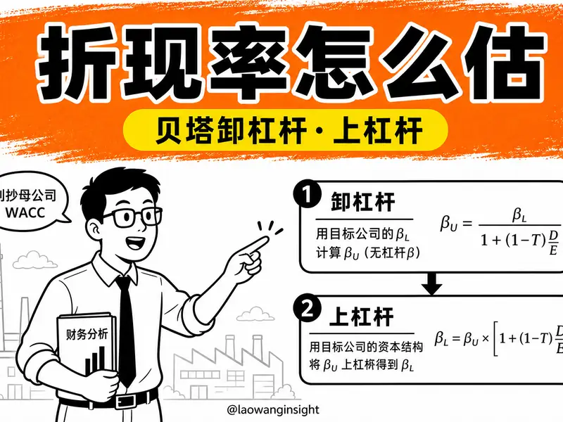 投资项目折现率怎么估？贝塔卸杠杆与上杠杆一次讲透-小微之家 | 汪斌带你开公司 | 老汪洞察