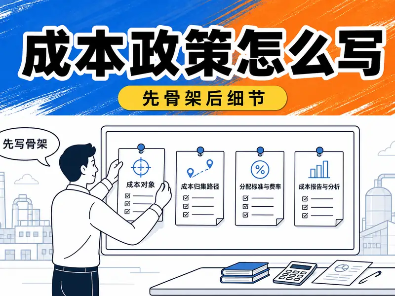 制造业成本核算政策怎么写？对象、科目、分配与在制八选一-小微之家 | 汪斌带你开公司 | 老汪洞察
