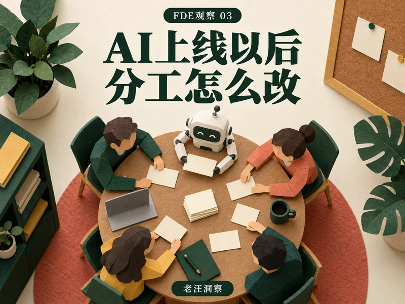 企业AI项目为什么做不成:SOP、责任人和绩效要一起看-小微之家 | 汪斌带你开公司 | 老汪洞察